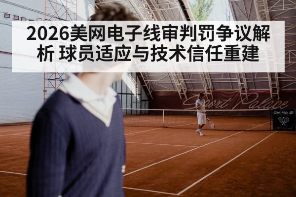 tennis player serving on court